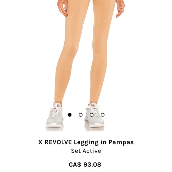 SETActive leggings [size small, nude, taupe, active, Revolve] - Picture 5 of 5